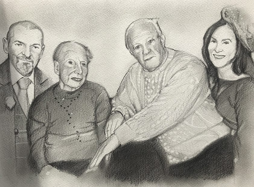 Family Portrait drawing