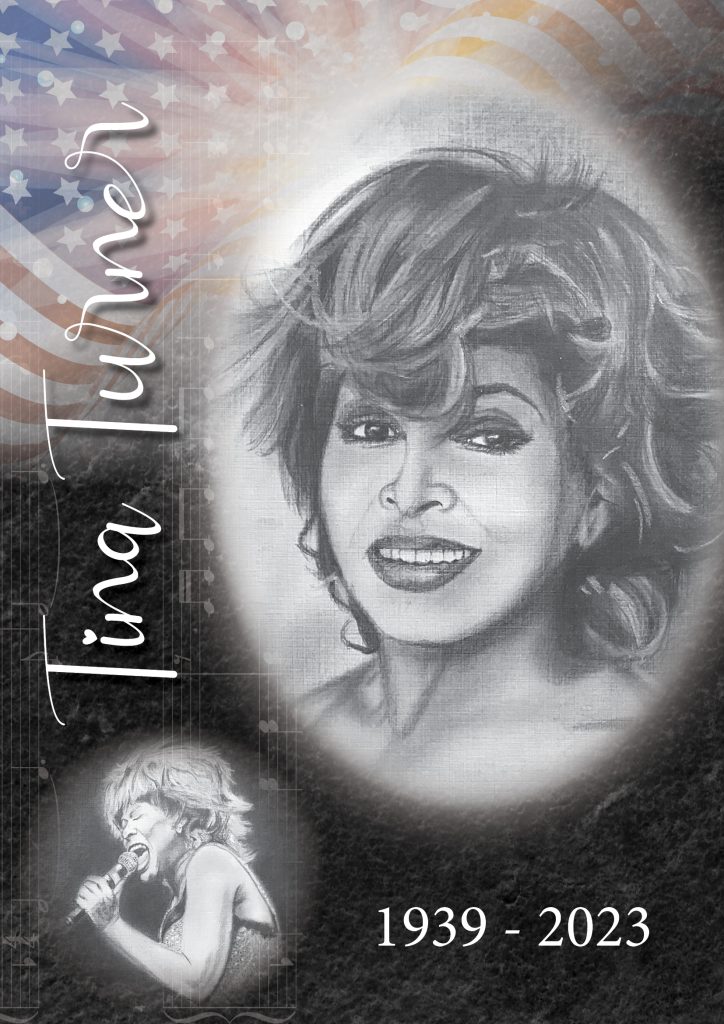 Tina Turner A4 DOB Print
