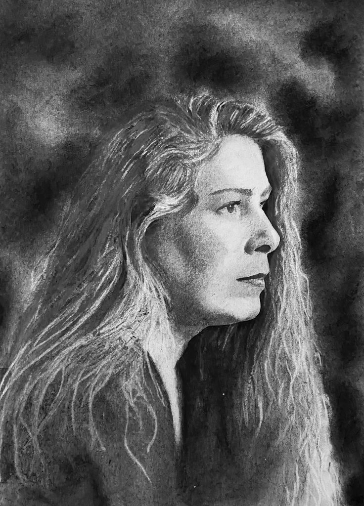 Dolores Keane Pencil Portrait